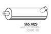 RENAULT 5010317058 Middle-/End Silencer